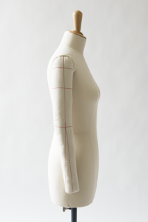 Mannequin Couture Féminin LUSORIA - Buste Réglable XXL 46/48, Housse Lavable, Pied Trépied